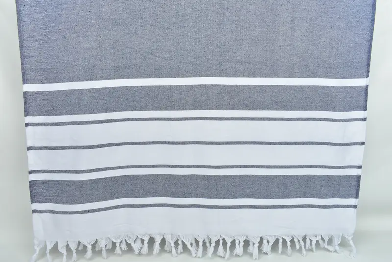 Gifts For Him, Turkish beach towel, Spa Towel, Home Gift, Quick-Dry Beach Towel, 68x36 Cotton Striped Terry Towel, Turkish Bath Towel Set - 8