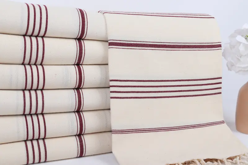 Absorbent Turkish towel, Lightweight towel, Gift For Boyfriend, Vegas Bachelorette Party Favors, 70x40 Linen Striped Towel, Turkish bath towel - 2
