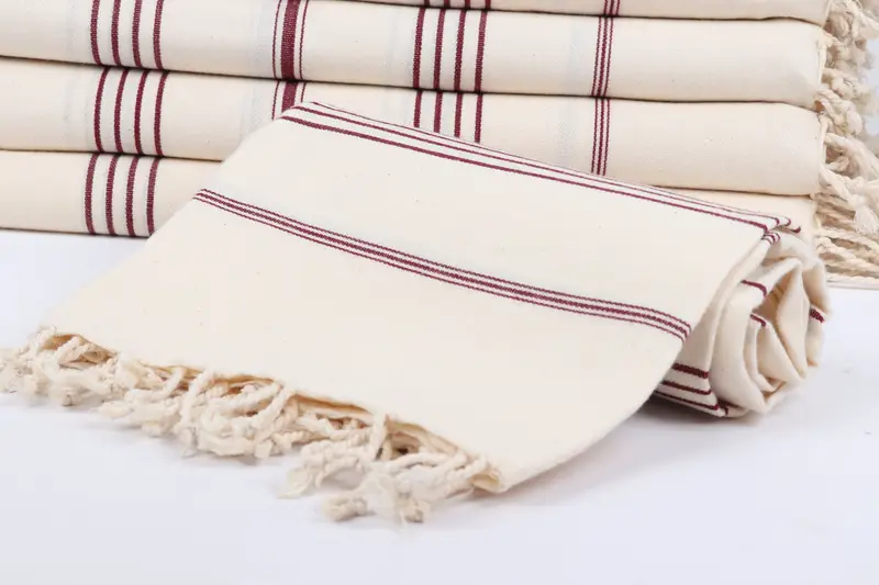 Absorbent Turkish towel, Lightweight towel, Gift For Boyfriend, Vegas Bachelorette Party Favors, 70x40 Linen Striped Towel, Turkish bath towel - 4