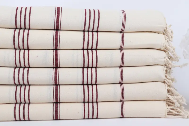 Absorbent Turkish towel, Lightweight towel, Gift For Boyfriend, Vegas Bachelorette Party Favors, 70x40 Linen Striped Towel, Turkish bath towel - 3