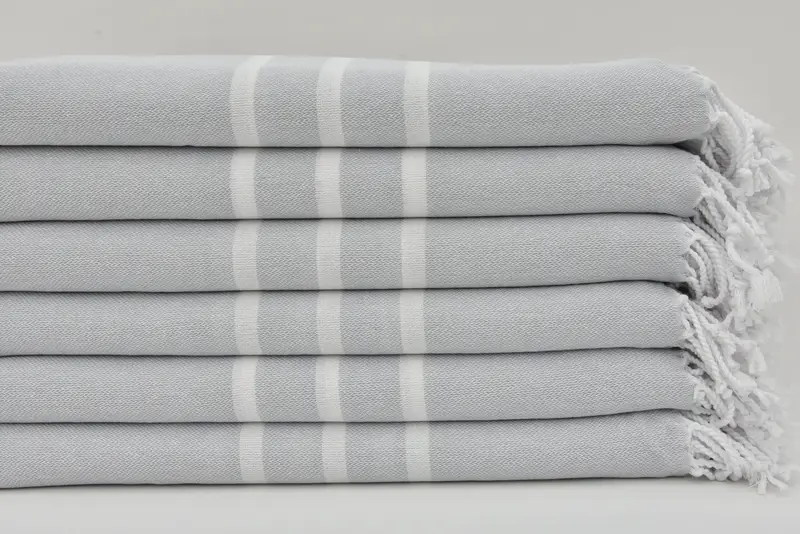 70x40 Cotton Striped Towel, Baby Boy Gift, Spa Gift Towel, Bachelor Bachelorette Party Favors, Bridesmaid Gift Towel, Personalized Gift - 2