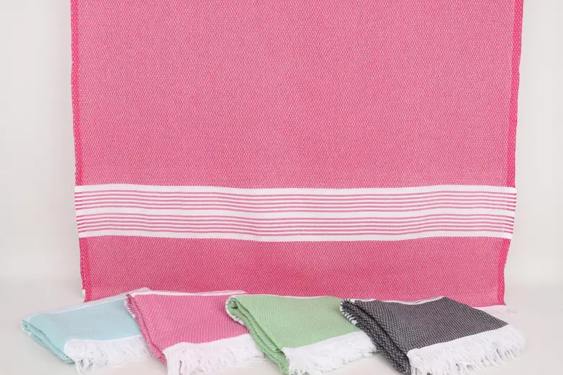 Engagement Gift, Personalized Bridesmaid Gift, Bridesmaid Gift, Bachelorette Party Gifts, Personalized Beach Towel, 70x40 Cotton Striped Towel - 8