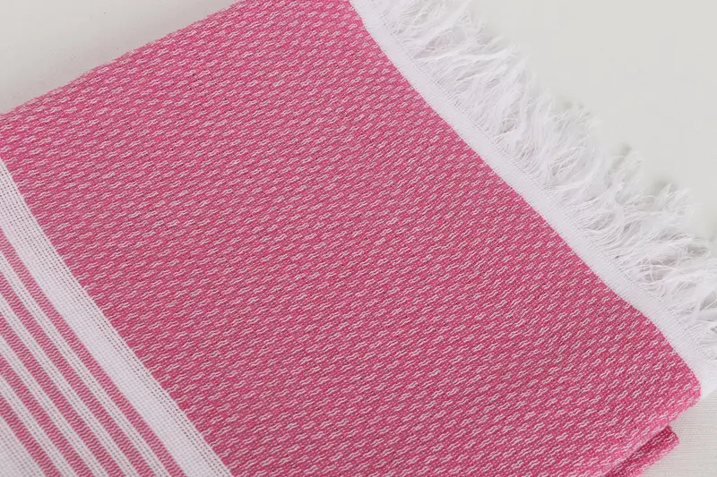 Engagement Gift, Personalized Bridesmaid Gift, Bridesmaid Gift, Bachelorette Party Gifts, Personalized Beach Towel, 70x40 Cotton Striped Towel - 6