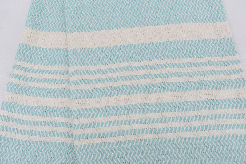 Personalisiertes Handtuch, Monogramm Küchentuch, Hochzeitsgeschenkideen, Geschenk für das Haus, personalisierte Geschenke, 40x18 Baumwollstreifenhandtuch, Gasttuch - 7