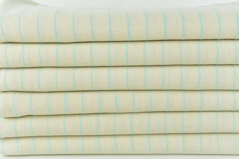 Personalized Towel Gift, Wedding Gift, 64x38 Linen Striped Towel, Organic Turkish towel, Bridal Shower Favor, Monogram Turkish Towel, Holiday Towel - 2