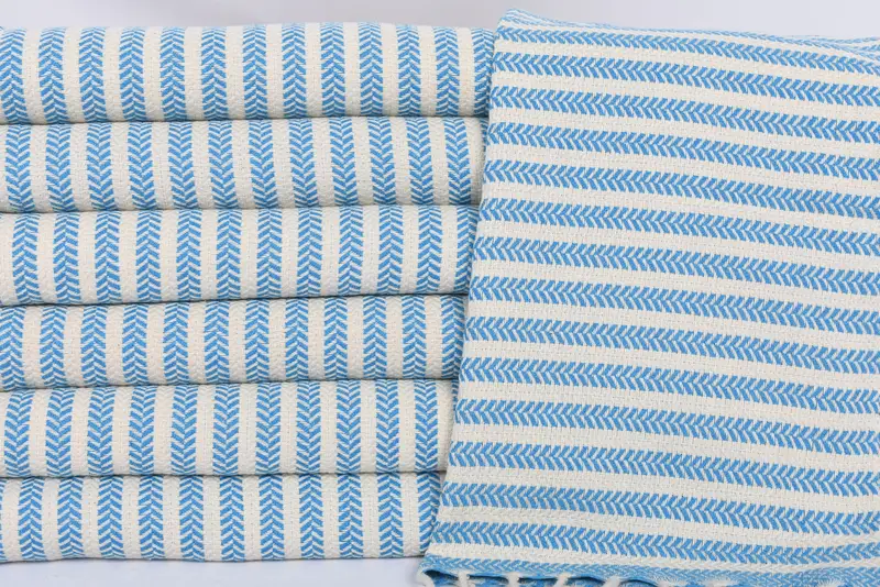 Unique Gift, 40x18 Cotton Chevron Towel, Bridesmaid Gifts, Halloween Bachelorette Party Favors, Personalized Gifts, Personalized Kitchen Towel - 2
