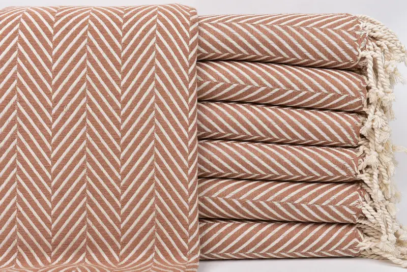 70x40 Cotton Striped Towel, Bridesmaid Gifts, Wedding Gift Ideas, Bachelor Gifts, Family Gift Basket, Organic Beach Towel, Custom Wedding Gift - 1