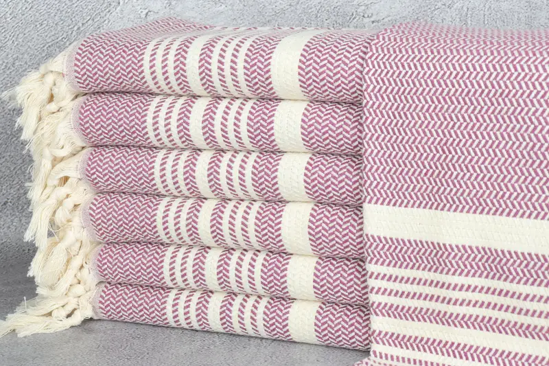 Wedding Gift Kitchen Towel, Wedding Gift, 40x18 Cotton Striped Towel, Personalized Gifts, Monogram Dish Towel, Bulk Order Towel, Custom Hand Towel - 1