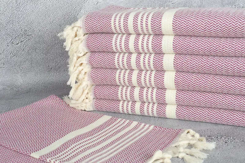 Wedding Gift Kitchen Towel, Wedding Gift, 40x18 Cotton Striped Towel, Personalized Gifts, Monogram Dish Towel, Bulk Order Towel, Custom Hand Towel - 2