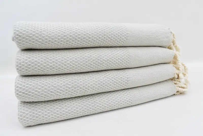 Gift For Bride, Home Decor Gifts, Kitchen Towel, Monogram Hand Towel, Monogram Kitchen Towel, 44x24 Cotton Polka Dot Towel, Customized Turkish Towel - 3