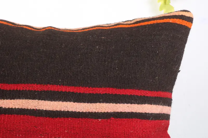 28x28 Brown Pillow Cover, Home Decor Pillow, Turkish Rugs Cushion, Turkish Kilim Pillow, Throw Kilim Pillow, Couch Cushion Cover, Pillow - 5