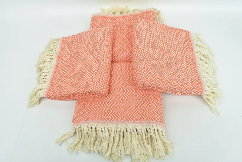 Bridal Shower Favors, Turkish hand towel, 70x38 Cotton Diamond Towel, Lightweight Turkish towel, Best Friend Christmas Gift, Bridemaids Beach Towel - 6