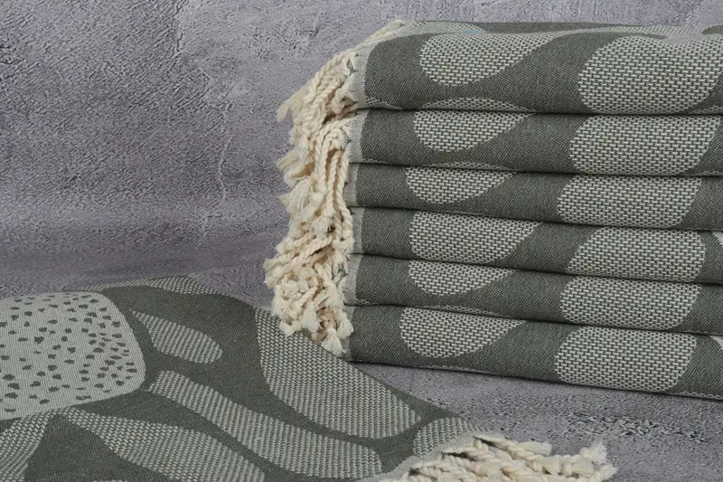 Wedding Gifts Towel, Personalized Turkish Towel, Bachelorette Party Decorations, Yoga Towel, Best Friend Gift Ideas, 70x40 Cotton Whale Design Towel - 3