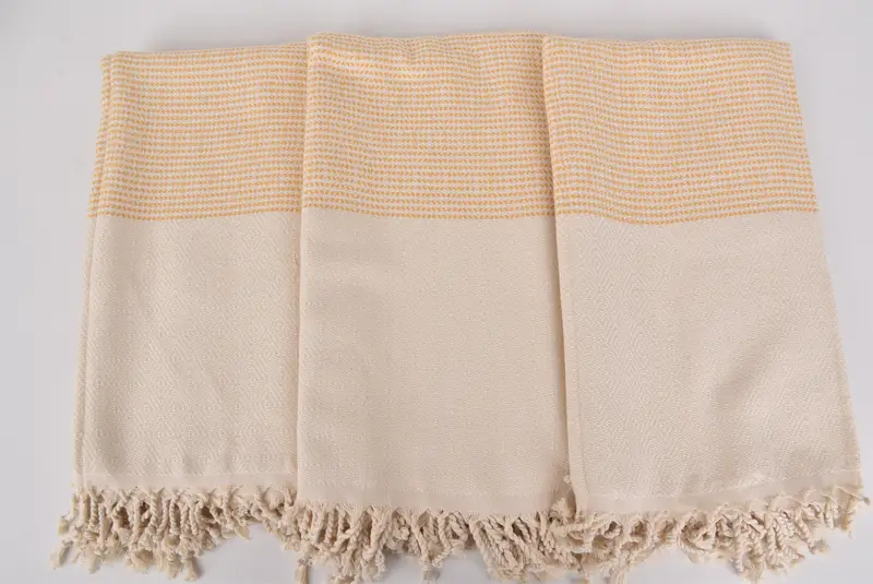 Personalized Gifts, 70x40 Cotton Diamond Towel, Organic towel, House Warming Gift, Turkish beach towel with fringe, Personalized Turkish Towel - 7