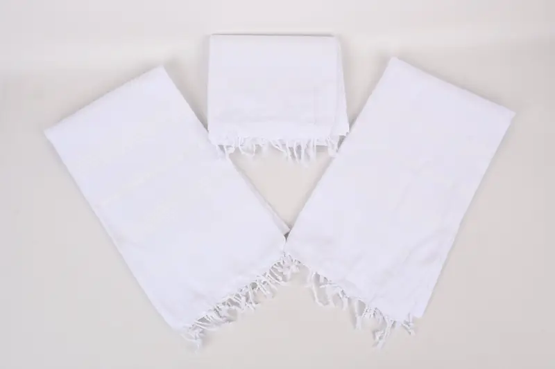 Embroidery Towel, Merry Christmas Gifts, Bachelorette Party Gifts Bridesmaids, Organic towel, 70x40 Cotton Striped Towel, Absorbent Turkish towel - 6