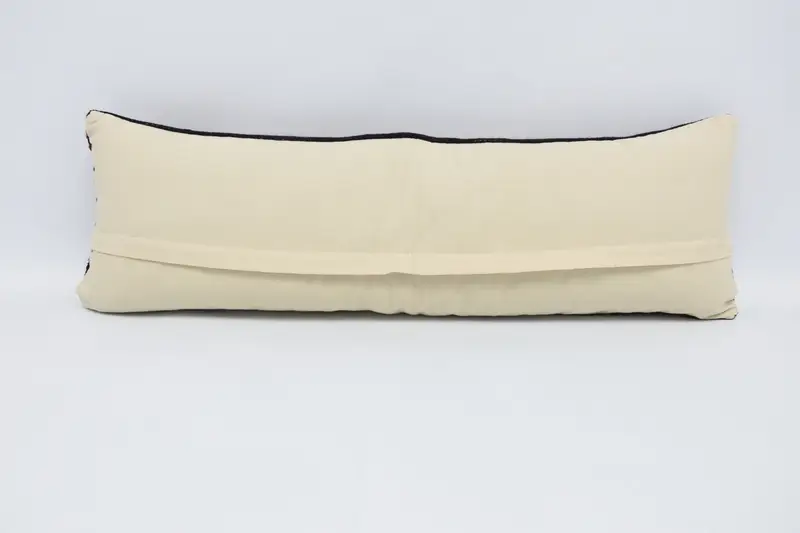 Ethnic Pillow Cover Cushion Case, 12x36 Red Pillow Cover, Antique Pillows, Boho Pillow, Pillow Case, Rustic Cushion Cover, Handmade Kilim Cushion - 6
