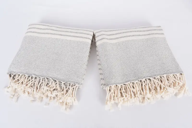 Monogrammhandtücher, Strandtuchmasse, schnell trockenes Peshtemal, monogrammes türkisches Handtuch, angepasste Handtücher, 76x40 Baumwollstreifentuch, Bio-türkische Handtuch - 6
