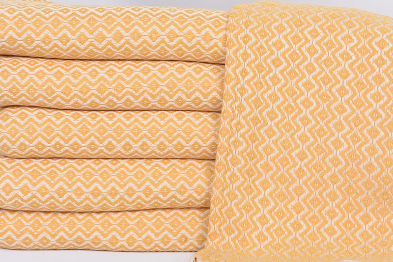70x40 Cotton Diamond Towel, Turkish beach towel with fringe, Wedding Gifts Towel, Turkish beach towel, Bachelor Party Favors, Bath towel - 2