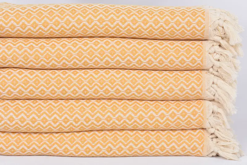 70x40 Cotton Diamond Towel, Turkish beach towel with fringe, Wedding Gifts Towel, Turkish beach towel, Bachelor Party Favors, Bath towel - 3