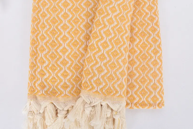 70x40 Cotton Diamond Towel, Turkish beach towel with fringe, Wedding Gifts Towel, Turkish beach towel, Bachelor Party Favors, Bath towel - 8