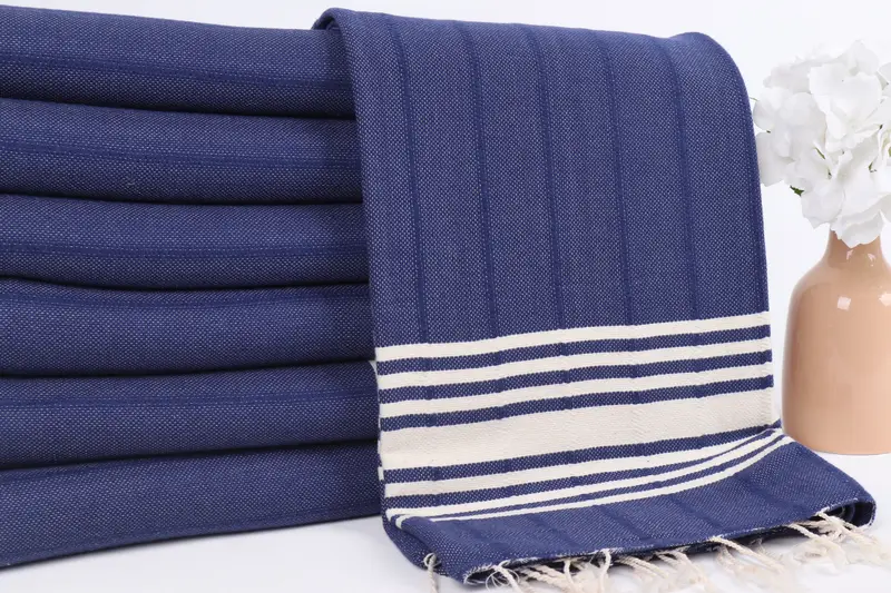 Bachelorette Party Decorations, Customized Towels, Customized Turkish Towel, Handmade Gift, 64x36 Cotton Striped Towel, Custom Wedding Gift - 2