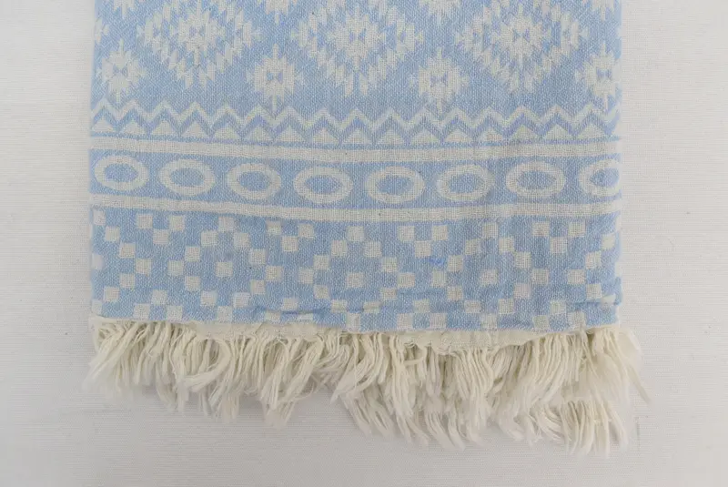 Monograma de toalla turca, toalla geométrica de algodón 68x36, toalla personalizada, toalla de regalo de dama de honor, regalo de boda personalizado para pareja, regalos de soltera - 5