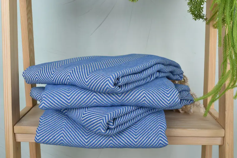 Peshtemal Towel, Home Decor Gifts, Gift For Boyfriend, Beach Towel Gift, Turkish Beach Towel Bulk, 70x40 Cotton Herringbone Towel, Bridesmaid Gifts - 7