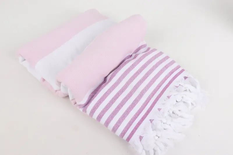 Gift For Him, Bulk Order Towel, Gift Boxes Towel, Custom Name Towel, Lightweight towel, Quick-dry peshtemal, 68x36 Cotton Striped Terry Towel - 6