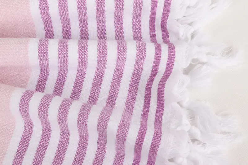 Gift For Him, Bulk Order Towel, Gift Boxes Towel, Custom Name Towel, Lightweight towel, Quick-dry peshtemal, 68x36 Cotton Striped Terry Towel - 8