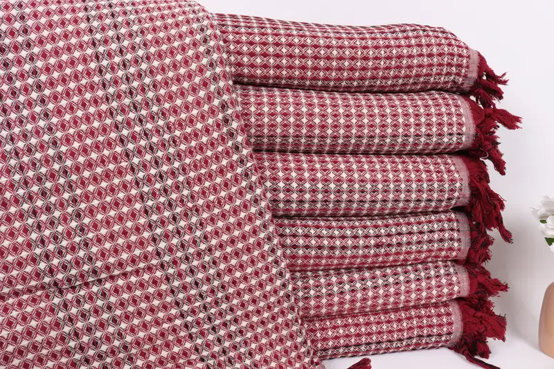 Girl Trip Party Favor, Bachelorette Gifts, 96x70 Cotton Striped Towel, Couch Throw Blanket, Gift For The Home Decor, Bedspread, Personalized Blanket - 1
