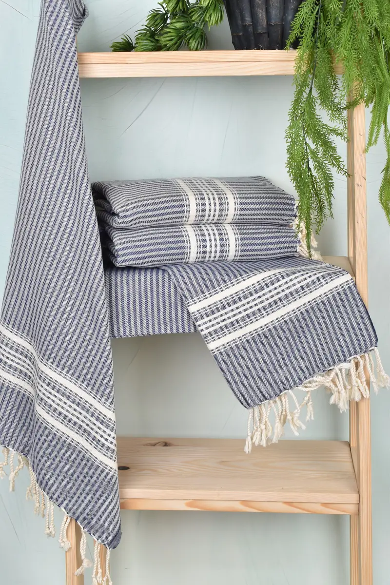 Gift For The Home Decor, 68x38 Cotton Striped Towel, Custom Gift, Wedding Gift Ideas, Custom Wedding Gifts, Gym Towel, Custom Towel, Peshtemal Towel - 6