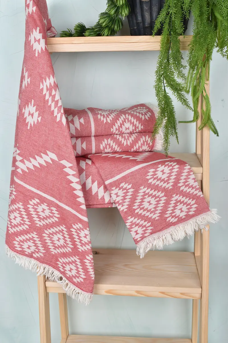 70x36 Cotton Kilim Towel, Personalized Gifts, Sand-free towel, Bridal Shower Favors, Gift For Wedding Day, Unique Wedding Gift, Welcome Wedding Gift - 7