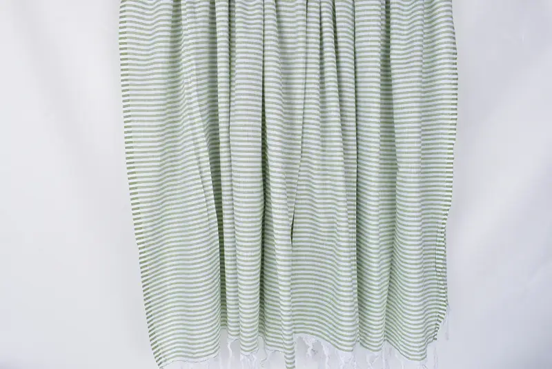 Monogrammed Beach Towel, 68x36 Cotton Striped Towel, Custom Gift, Handwoven Turkish bath towel, Turkish Towel Beach, Birthday Gift, Monogram Towels - 8