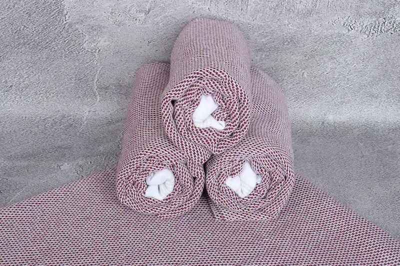 Personalized Wedding Gift For Couple, Lightweight towel, Bachelor Gifts, Handmade Turkish Towel, Beach Towel Gift, 70x40 Cotton Striped Towel - 7