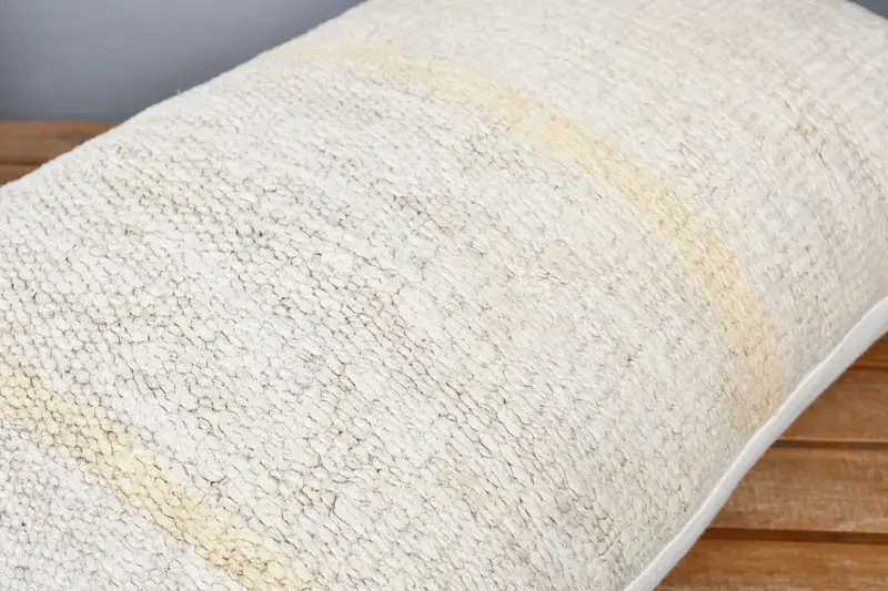 Pillow for Sofa, Aesthetic Cushion Case, Interior Designer Pillow, 16x24 Beige Pillow Sham, Boho Pillow, Cushion, Outdoor Cushion, Bench Cushion - 3