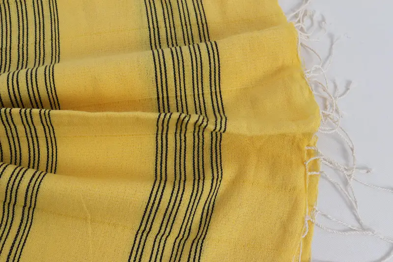 70x40 Cotton Striped Towel, Cotton towel, Turkish hand towel, Gym Towel, Bridesmaid Gift Towel, Xmas Gifts, Fringed Turkish towel for poolside - 7