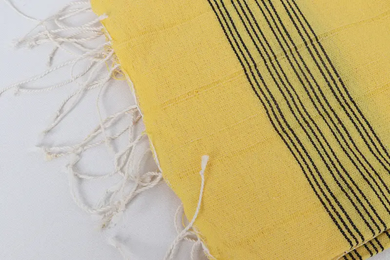 70x40 Cotton Striped Towel, Cotton towel, Turkish hand towel, Gym Towel, Bridesmaid Gift Towel, Xmas Gifts, Fringed Turkish towel for poolside - 6