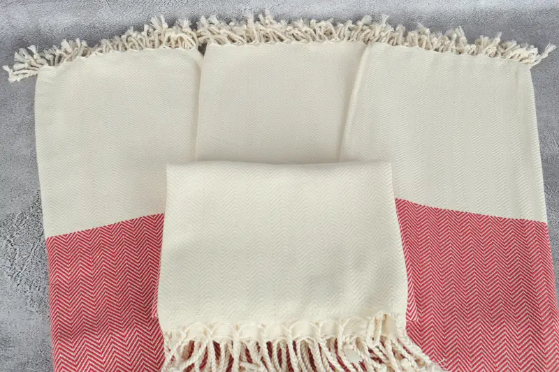 Custom Towel, 70x36 Cotton Zig zag Towel, Best Beach Towel, Spa Gift, Unique Wedding Gift, Custom Wedding Gift, Personalized Home Gift Wedding - 4