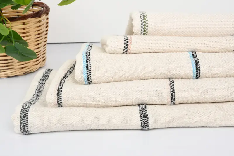 Bridal Shower Gifts, Small Bath Towels, 40x20 Linen Striped Towel, Personalized Hand Towel, Personalized Gifts, Guest Towel, Towel With Name - 4