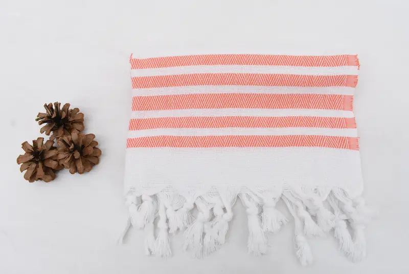 Gift For The Home Decor, 36x24 Cotton Herringbone Towel, Wedding Favors, Turkish Hand Towel, Personalized Turkish Towel, Monogrammed Hand Towel - 8