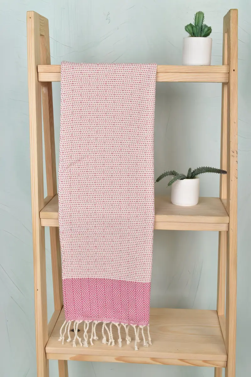 Custom Gift, Turkish Hand Towel, Best Friend Wedding Gift, Personalized Hand Towel, Best Friend Gift, 36x18 Cotton Diamond Towel, Personalized Gifts - 8