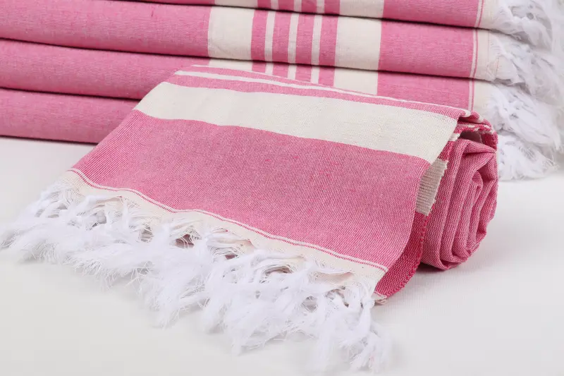 Gift For Bride, Personalized Turkish Towel, Oversized Beach Towel, Hammam towel, Monogram Towels, 70x40 Cotton Striped Towel, Beach Towel Bulk - 4