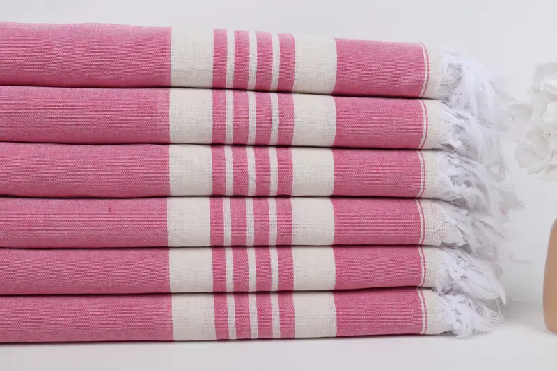 Gift For Bride, Personalized Turkish Towel, Oversized Beach Towel, Hammam towel, Monogram Towels, 70x40 Cotton Striped Towel, Beach Towel Bulk - 3