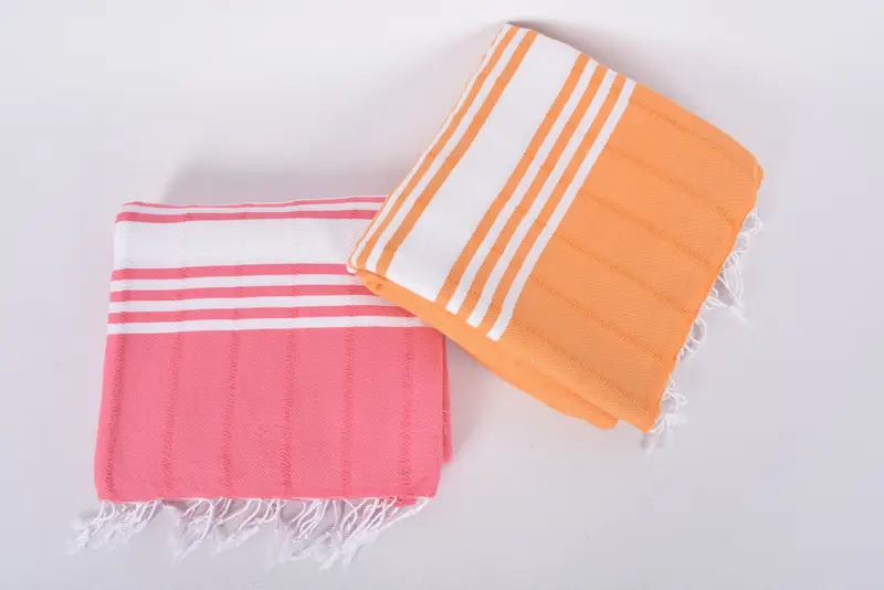70x40 Cotton Striped Towel, Family Gift Basket, Lightweight towel, Beach Towel Gift, Bachelor Bachelorette Party Favors, Merry Christmas Gifts - 6