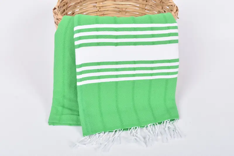 70x40 Cotton Striped Towel, Family Gift Basket, Lightweight towel, Beach Towel Gift, Bachelor Bachelorette Party Favors, Merry Christmas Gifts - 5