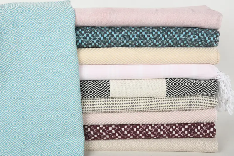 Wedding Gift, Valentines Day Gift For Him, Wedding Favors, Best Friend Gift, Turkish Hand Towel, Home Decor Gifts, 36x18 Cotton Set of 10 Towel - 1