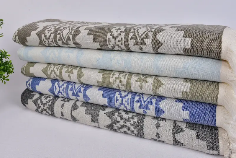 Bridal Shower Favors, Bulk Order Towel, House Warming Gift, 70x40 Cotton Kilim Towel, Gift For Her, Bath towel, Personalized Bridesmaid Beach Towel - 3