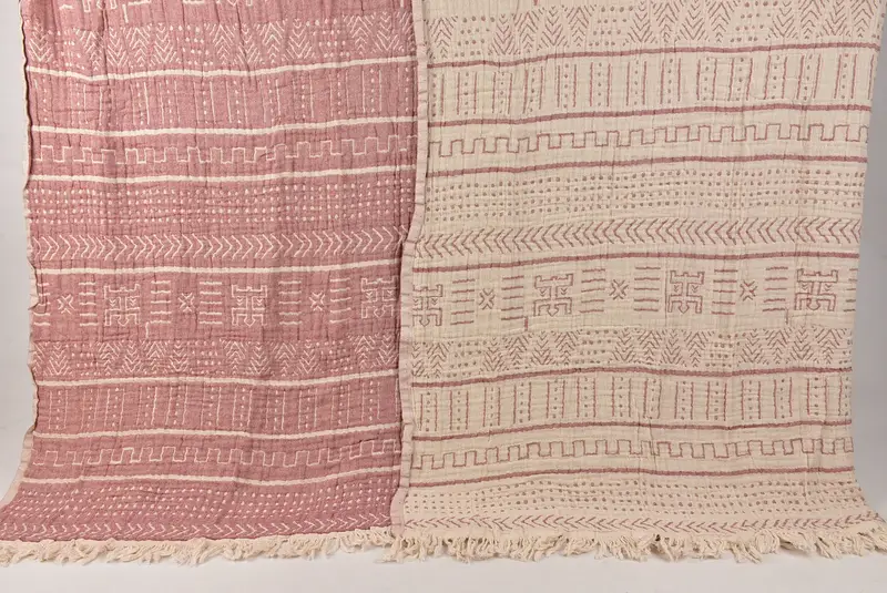 Decorative Blanket, Aesthetic Blanket, 92x80 Cotton Ethnic Design Towel, Bridesmaid Gifts, Organic Beach Blanket, Woven Blanket, Maid Of Honor Gift - 8