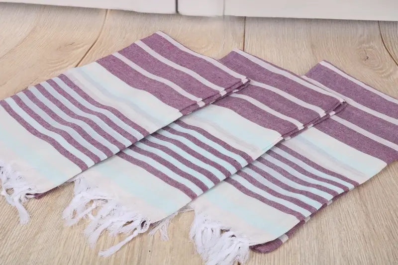 68x40 Cotton Striped Towel, Custom Gift, Personalized Towel, Valentines Gift, Personalized Turkish Beach Towel, Wedding Favors, Turkish Towel Bulk - 6