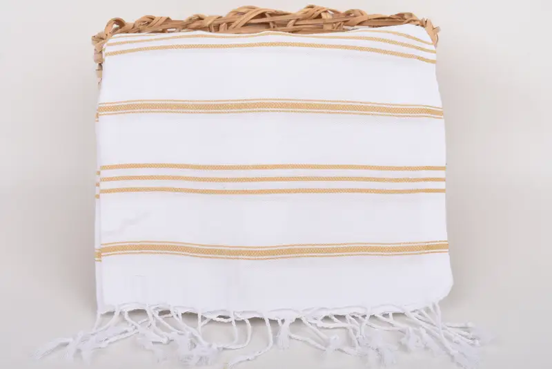 Personalized Kitchen Towel, 40x24 Cotton Striped Towel, Turkish Towel Hand Towel, Turkish Towel, Personalized Gifts, Bachelorette Party Items - 5
